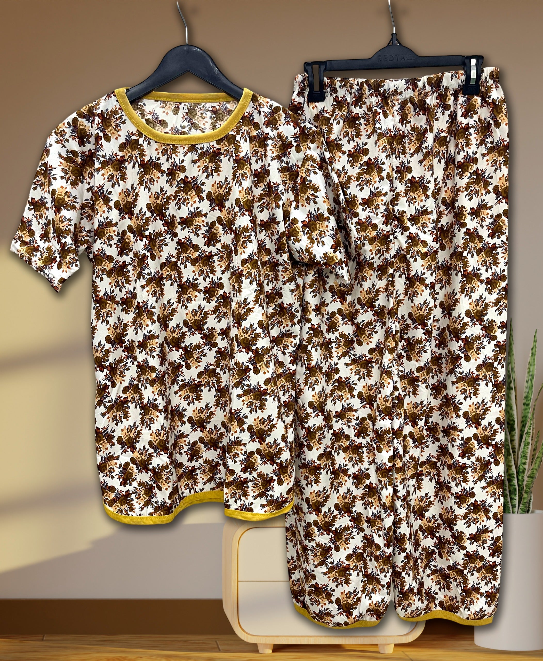 AUTUMN WHISPER PRINTED SHIRT AND TROUSER