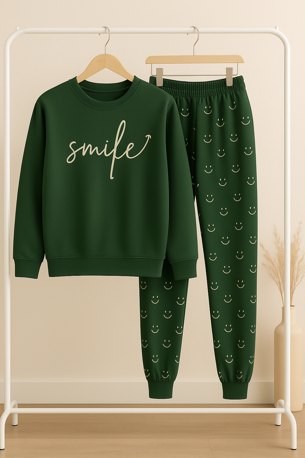 Winter Happy Mood Co-Ord Set Night Suit