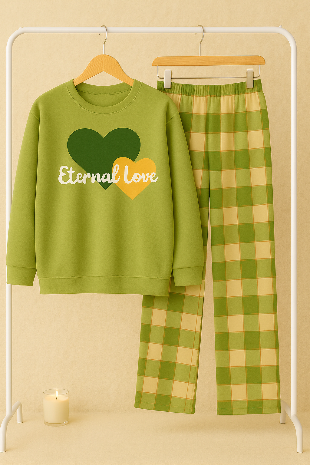 Winter Eternal Love Co-Ord Set Night Suit