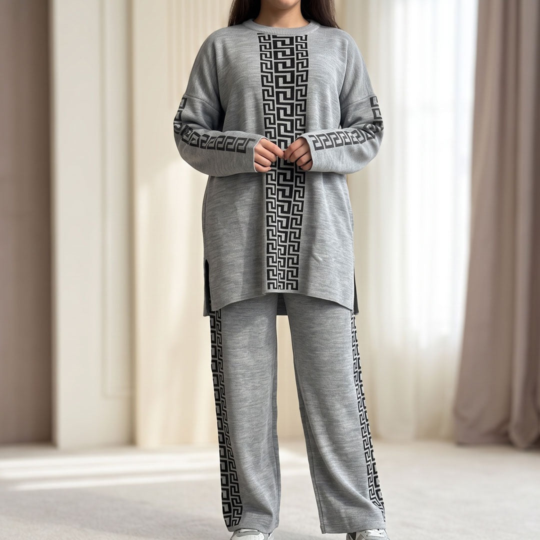 Monochrome Patchwork Co-Ord Set