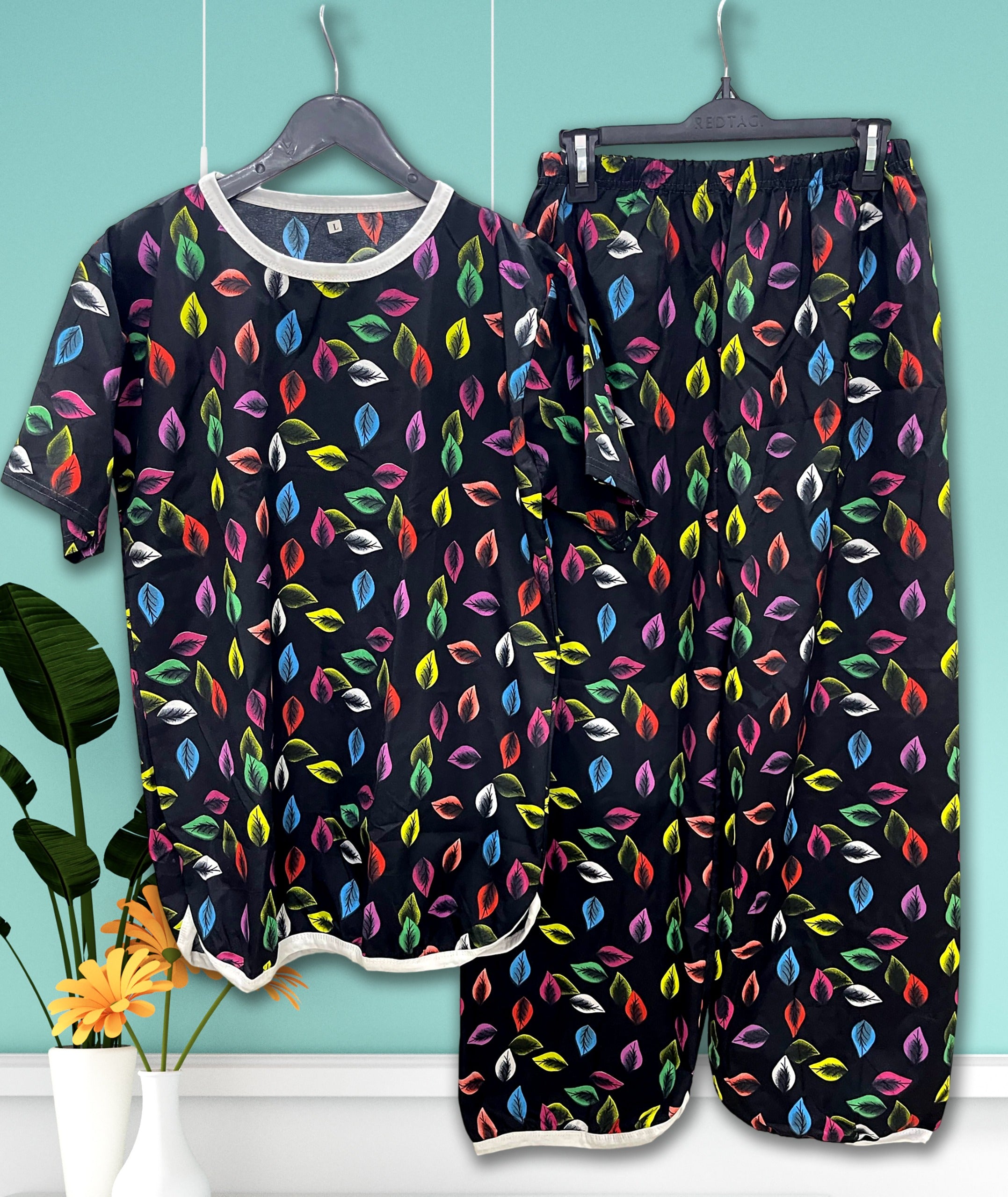 COLORPOP NOIR PRINTED SHIRT AND TROUSER