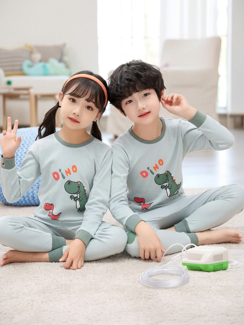 Dino Print Night Suit Set