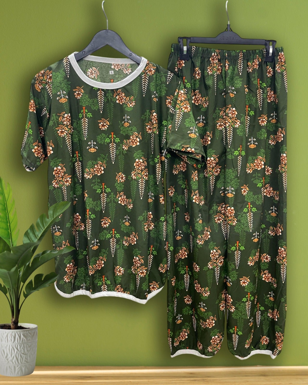 FOREST BLOOM PRINTED SHIRT AND TROUSER