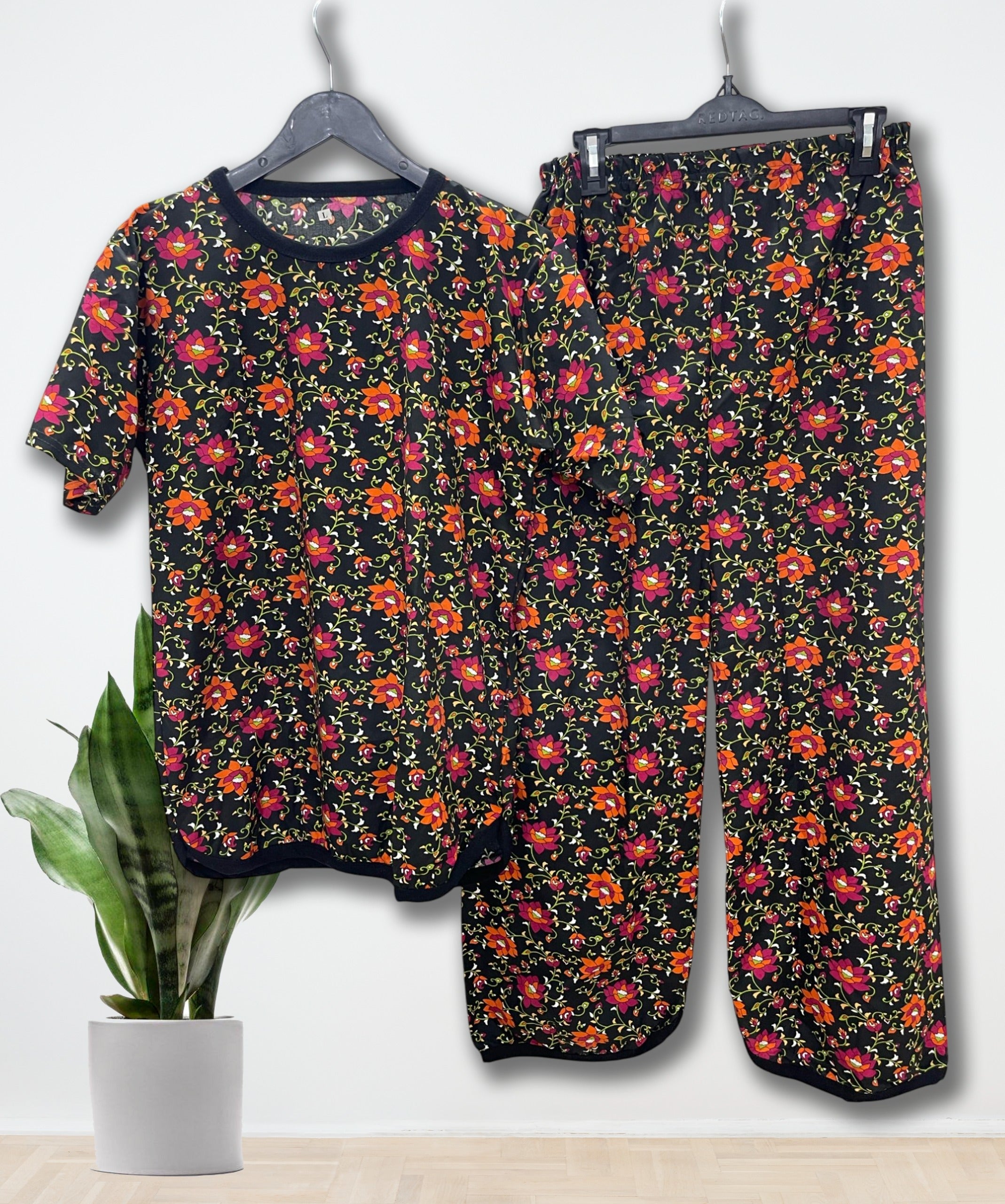 TWILIGHT BLOOM PRINTED SHIRT AND TROUSER