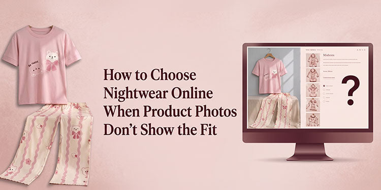 How to Choose Nightwear Online When Product Photos Don't Show the Fit