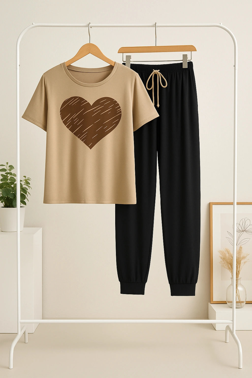 Caramel Heart Nightwear