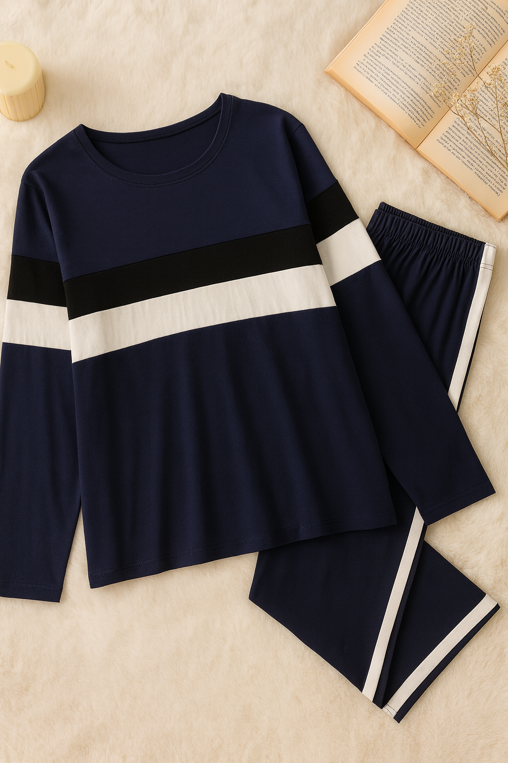 NAVY BLUE TRACK SUIT