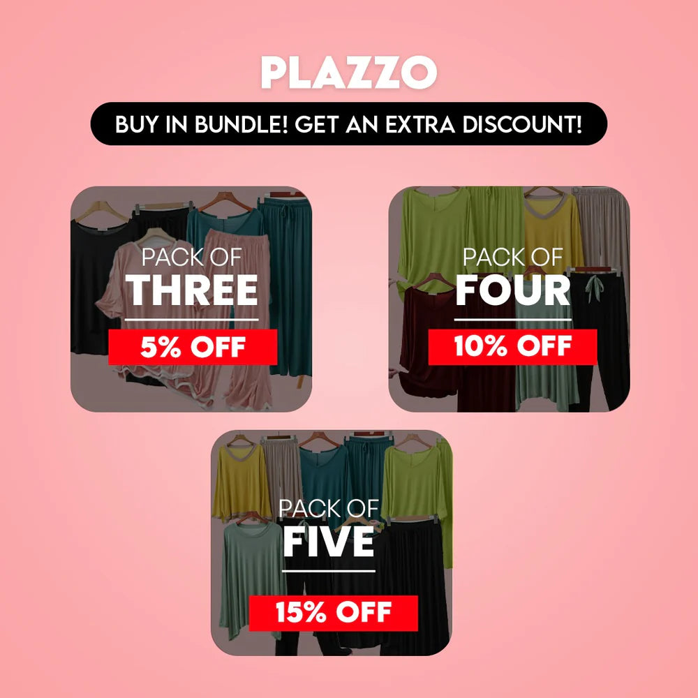 Plazzo Bundle (Extra Discount)